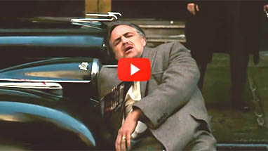 Start video "The Godfather - Don Corleone Shooting"