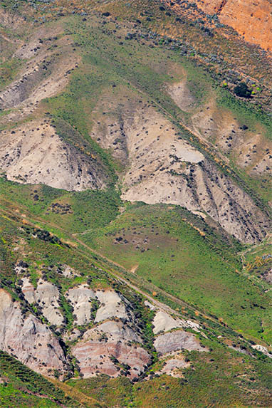 Sizilien - Sclafani Bagni - geologische Formation
