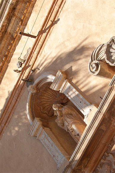 Sizilien - Sclafani Bagni - Fassade