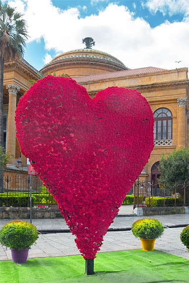 Sizilien - Palermo - Street Art - Valentinstag