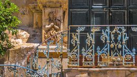 Cefalù - Ingresso della Chiesa del Purgatorio