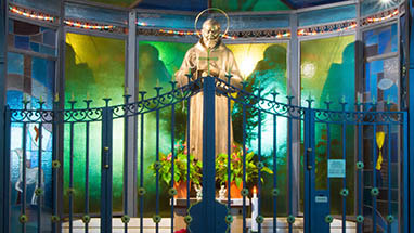 Santa Flavia - Monumento di Padre Pio