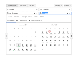 Google Ricerca Voli - Scegliere la data migliore per il ritorno
