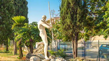 The Neptune Fountain of Santa Flavia