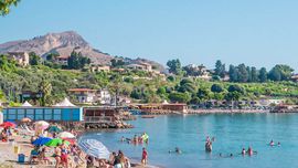 Santa Flavia - The privat beach 'Porto di Spagna'