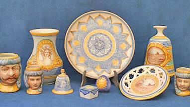 Sicilian ceramics by Mirella Pipia