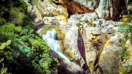 Wasserfall im Bosco della Ficuzza