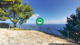 Photo Sphere Panorama vom Monte Catalfano