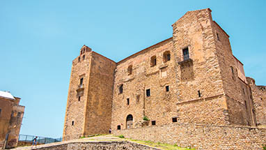 Castelbuono - Blick auf die Burg