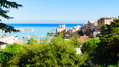 Castellammare del Golfo - Park, Hafen und Burg