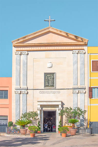 Sizilien - Altavilla Milicia - Kirche auf dem Belvedere