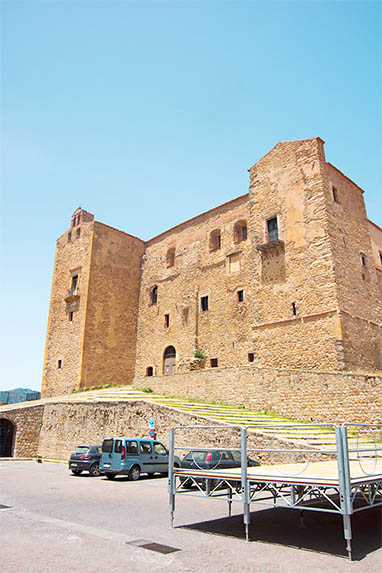 Sizilien - Castelbuono - Normannische Burg