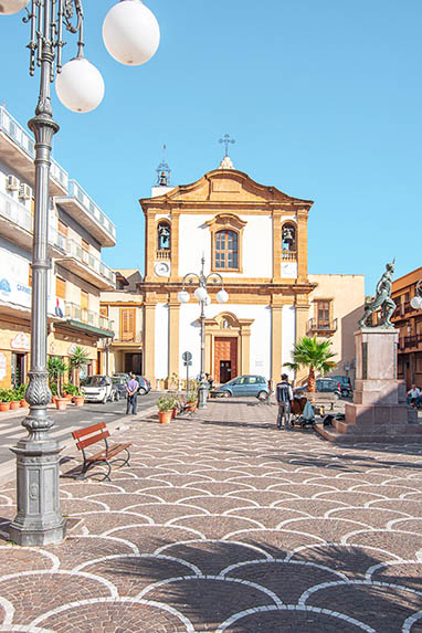 Sizilien - Casteldaccia - Zentrale Piazza