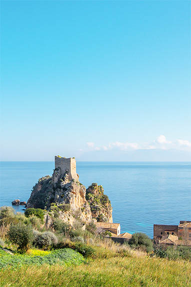 Sizilien - Scopello - Wehrturm