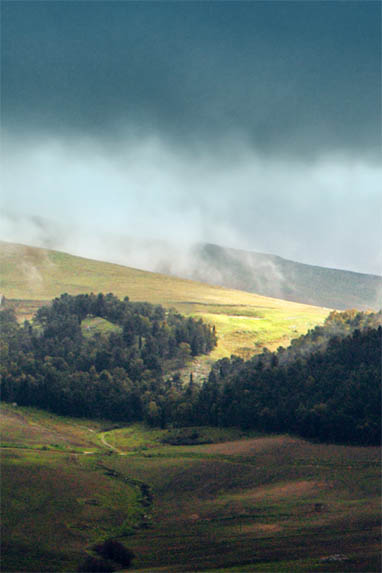 Sizilien - Piana degli Albanesi - Dramatisches Wetter