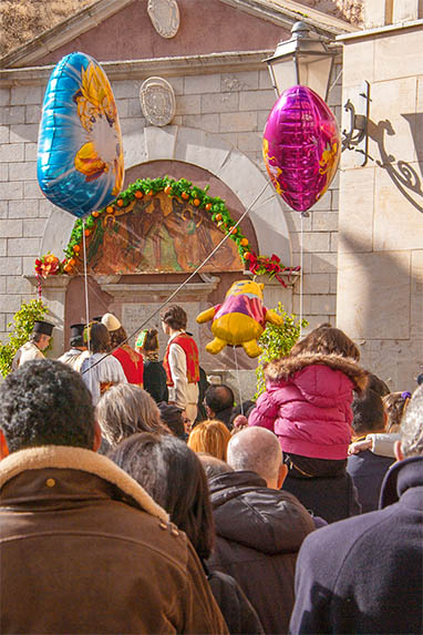 Sizilien - Piana degli Albanesi - Prozession