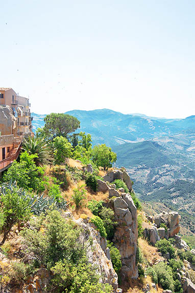 Sizilien - Pollina - Bergpanorama