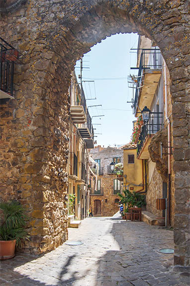 Sizilien - Pollina - Torbogen
