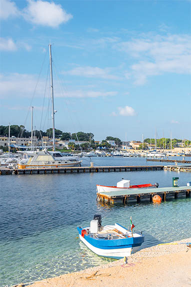 Sizilien - San Vito Lo Capo - Fischerboote