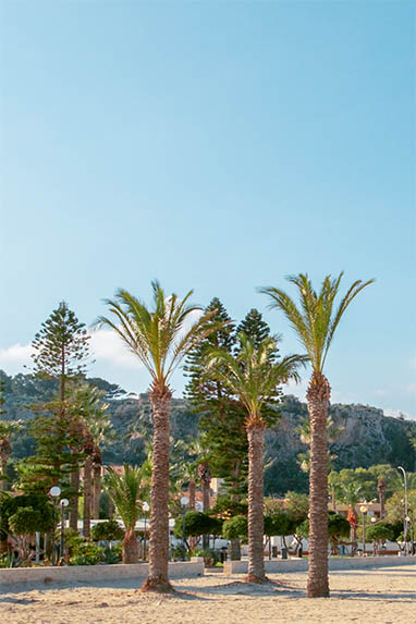 Sizilien - San Vito Lo Capo - Strandpromenade