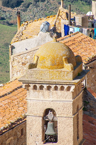 Sizilien - Sclafani Bagni - Kirchturm