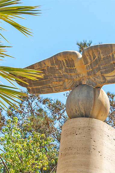 Sizilien - Mondello - Motorflug-Denkmal