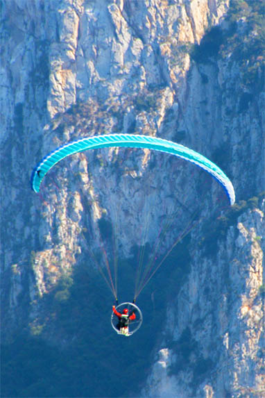 Sizilien - Mondello - Gleitschirm