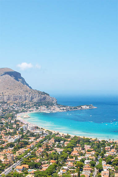 Sizilien - Mondello - Panorama