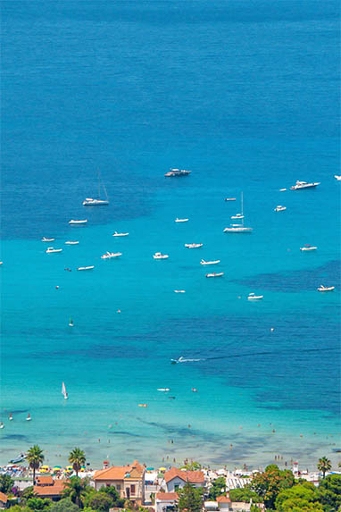 Sizilien - Mondello - Sportboote