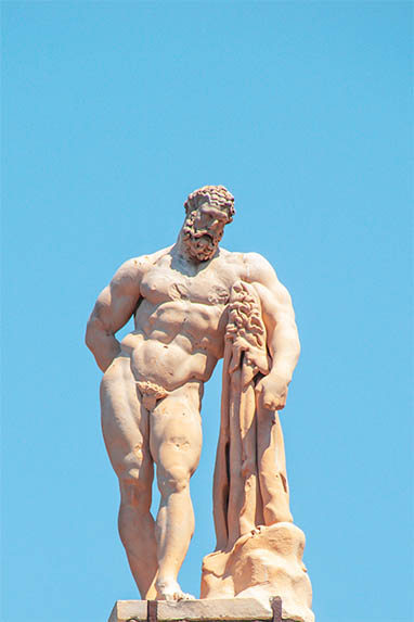 Sizilien - Mondello - Herkules-Brunnen