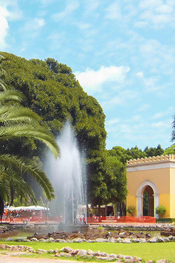 Sizilien - Palermo - Brunnen im Englischen Garten