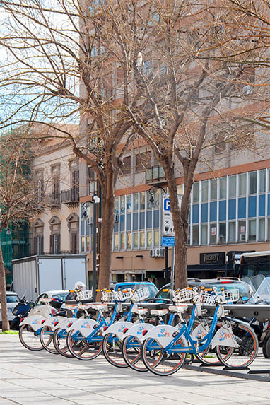 Sizilien - Palermo - Fahrrad - Leihstation