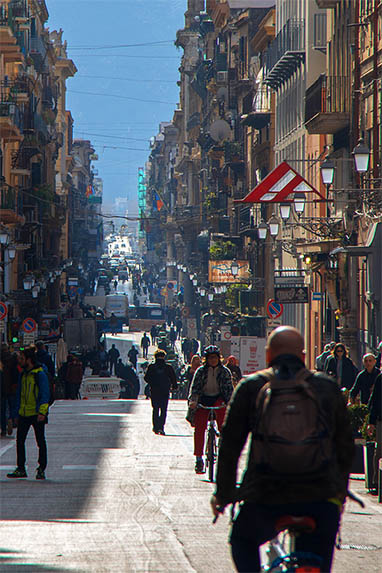 Sizilien - Palermo - Fahrrad - Autofrei
