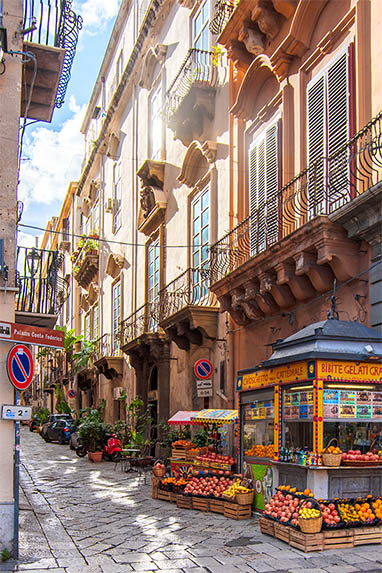 Sizilien - Palermo - Gassen - Bunt