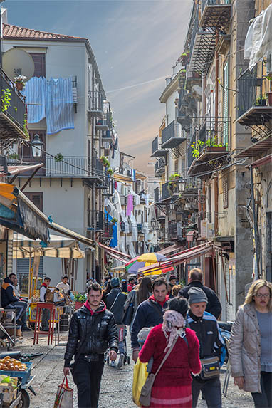 Sizilien - Palermo - Mercato del Capo - Gassen