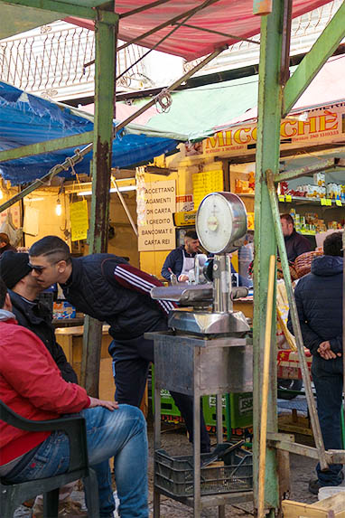 Sizilien - Palermo - Mercato del Capo - Treffpunkt
