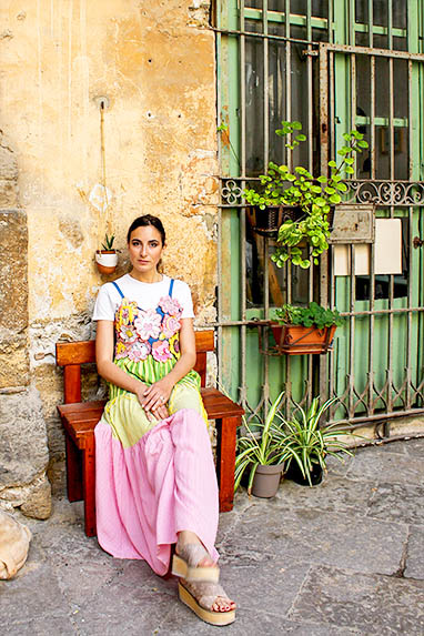 Sizilien - Palermo - Kalsa - Sitzbank