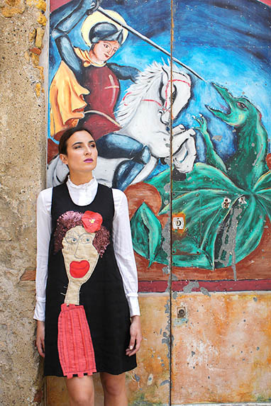 Sizilien - Palermo - Street Art - Drachentöter