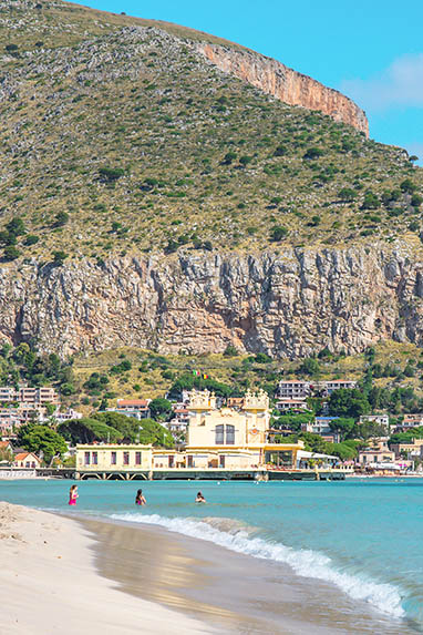 Sizilien - Mondello - Berge