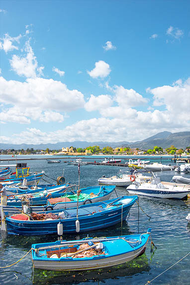 Sizilien - Mondello - Fischerboote