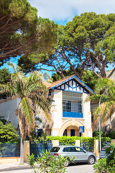 Sizilien - Mondello - Jugendstil-Villa
