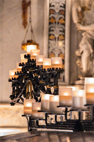 Sizilien - Palermo - Monreale - Kerzen