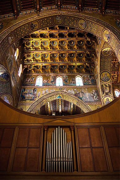 Sizilien - Palermo - Monreale - Orgel