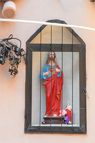 Sizilien - Palermo - Street Art - Jesus