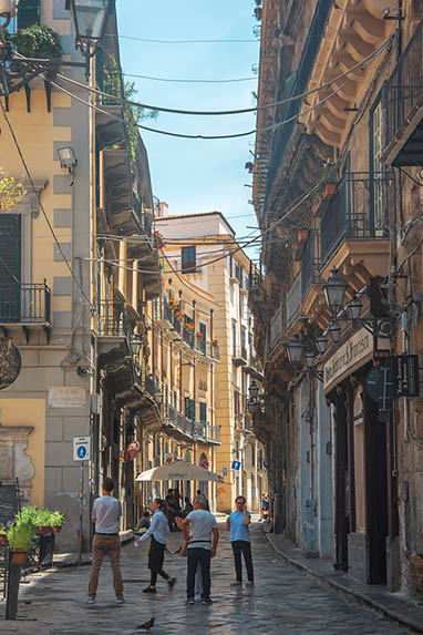 Sizilien - Palermo - Via Alessandro Paternostro