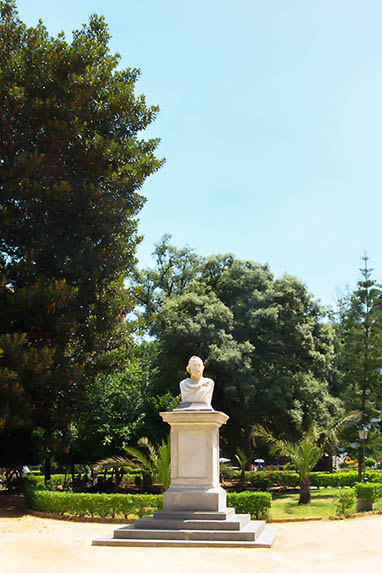 Sizilien - Palermo - Statue Garibaldi