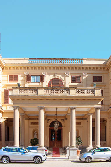 Sizilien - Palermo - Villa Malfitano - Vorderseite