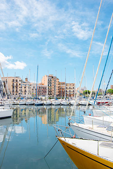 Sizilien - Palermo - Yachthafen - Altstadt