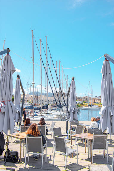 Sizilien - Palermo - Yachthafen - Bar