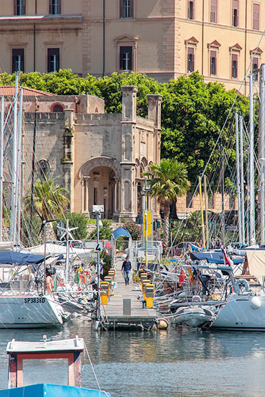 Sizilien - Palermo - Yachthafen - Altstadt